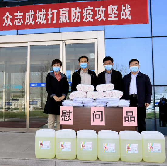 鄭州市人大副主任孫黎、市政府副市長李喜安一行 蒞臨花花牛開展“三送一強”活動